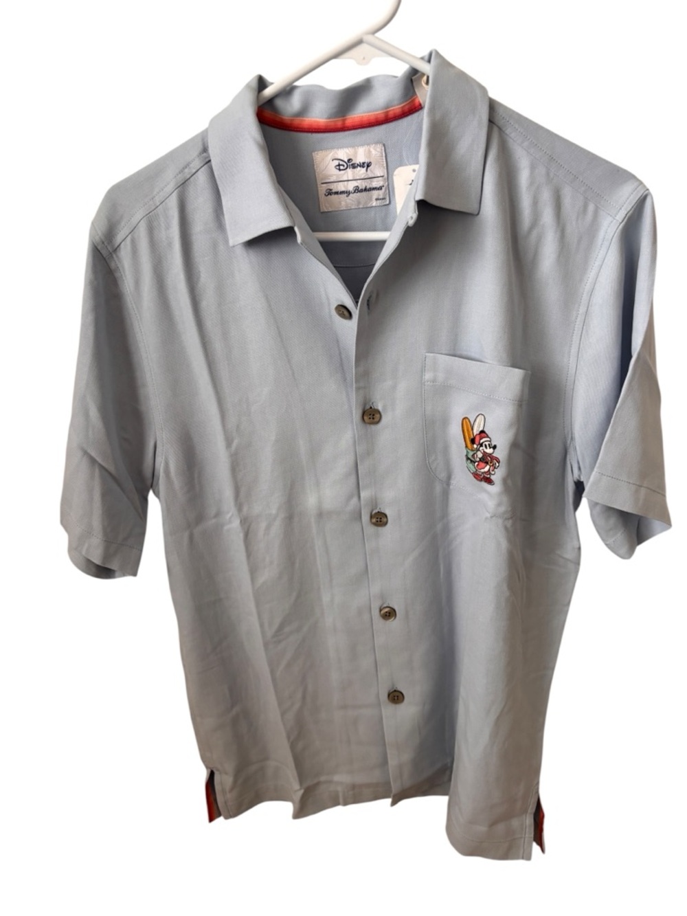 Tommy Bahama Disney Huladay Sleigh Ride Christmas Silk Camp Shirt Men’s XS NEW